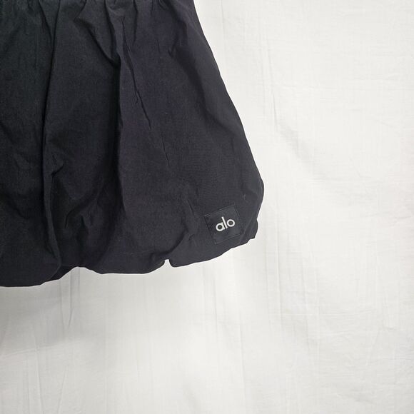 Alo Bubble Tennis Skort Black Women's Size Medium - Picture 3 of 6